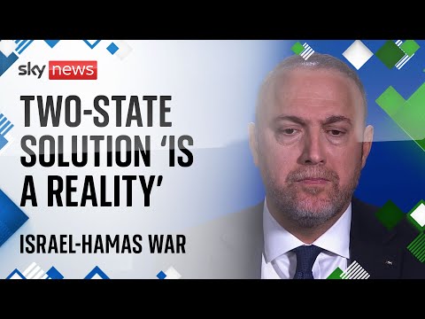 Israel always rejected two-state solution, says head of Palestinian mission to UK | Israel-Hamas War