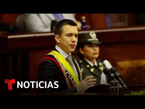 Noboa nombra gabinete tras asumir la presidencia de Ecuador | Noticias Telemundo