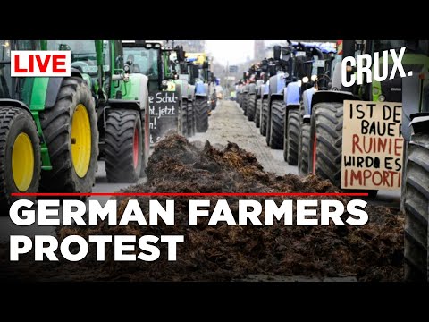 Farmers Block Roads In Germany In Protest Against Subsidy Cuts, Heat On Scholz Government