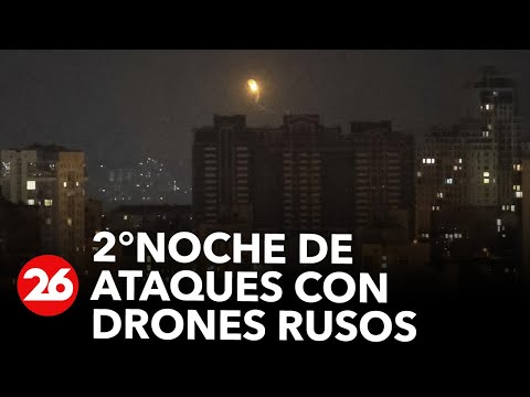 GUERRA RUSIA - UCRANIA | 2&deg;noche de ataques con drones rusos