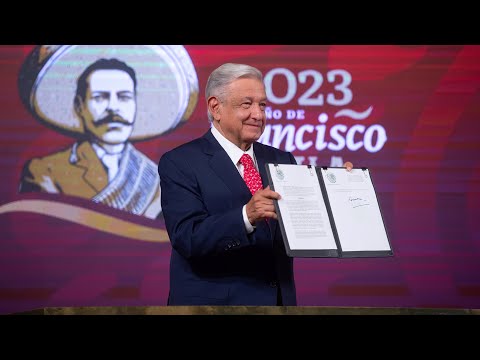 Decreto de protecci&oacute;n de sitios sagrados de pueblos ind&iacute;genas. Conferencia presidente AMLO