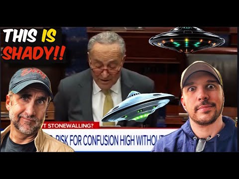 LEAKED! Secret UFO CIA program and why aren't the major news outlets covering Schumer's bill?!