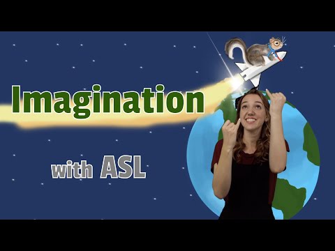 Imagination Music Video (ASL) &mdash; with Anna Marie at The Signing Library!