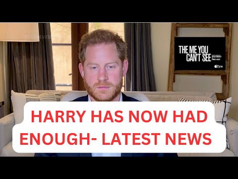 HARRY&rsquo;S HAD ENOUGH &amp; WHO CAN BLAME HIM! 