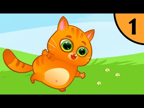 Суровый КОТИК БУБУ #1. Знакомство с Бубу. Мультик ИГРА про котят на Игрули TV