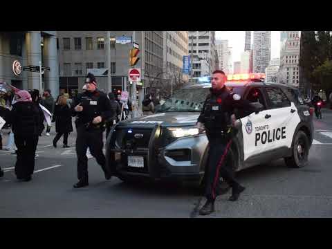 Toronto Police Responding to a backup request (context in description)