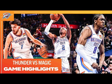 OKC Thunder vs Orlando Magic | Game Highlights | January 13, 2024