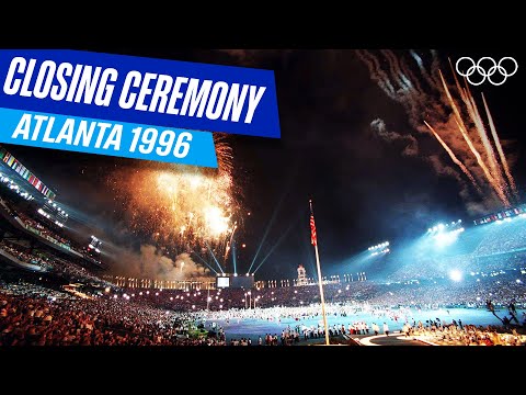 BREATHTAKING closing ceremony - Full length!  🎆🇺🇸 | Atlanta 1996