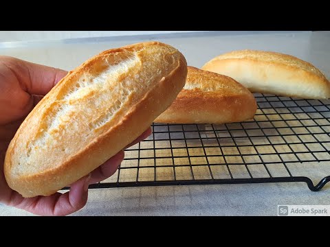 the perfect Vietnamese Baguette by hand for beginner without robot, very easy to make