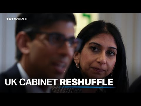 UK Home Secretary Suella Braverman sacked amid cabinet reshuffle