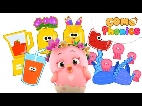 Como Phonics | Phonics J for Children | Cartoon video for kids | Como Kids TV