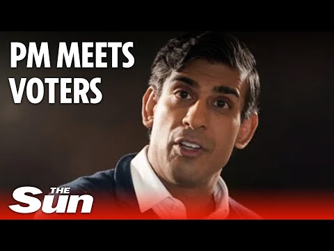 Prime Minister Rishi Sunak holds Q&amp;A with voters on election rounds