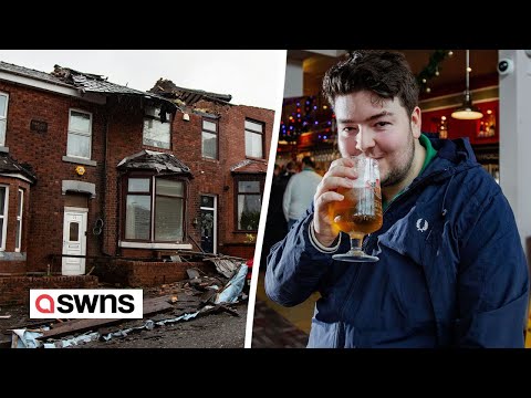 &quot;Going to the pub for a pint saved my life during the Manchester tornado&quot; | SWNS