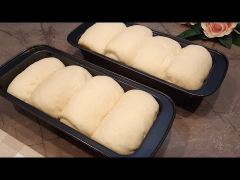 The dough is like a cloud! Soft bread recipe! Easy and fast!