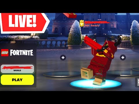 I got Early Access to The New Fortnite Lego World(To Play Join Stream)