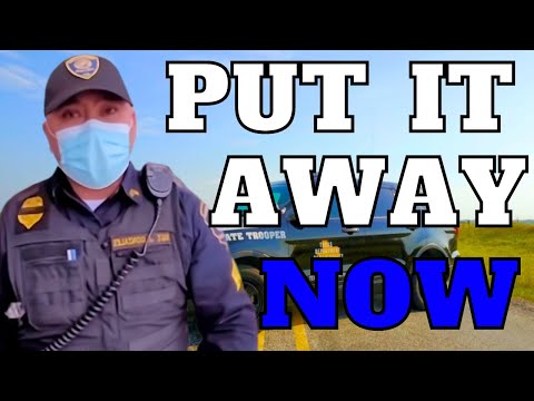 Crazy Cops Try To Force Man To Leave Public Building Because Of This...