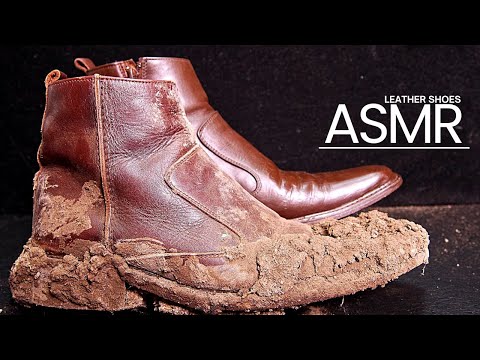 IMPOSSIBLE Restoration of Destroyed Boots Restoration ASMR