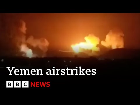 Yemen&rsquo;s Houthis launch new missile attack in Red Sea following air strikes | BBC News