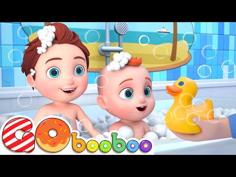 Bath Song | Let's Take A Bath | Kid songs sing along by GoBooBoo | Nursery Rhymes for babies