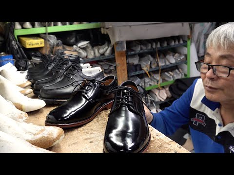 Process of Making Leather Shoes from the Korea's Handmade Shoe Store since 1936.