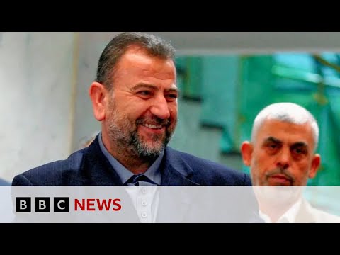 Funeral of Hamas deputy leader takes place in Lebanon | BBC News