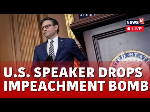 Speaker Mike Johnson LIVE |  Rep. Mike Johnson Outlines Impeachment Inquiry on House Floor | N18L