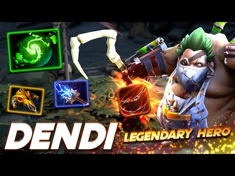 Dendi Pudge Legendary Hero - Dota 2 Pro Gameplay [Watch &amp; Learn]