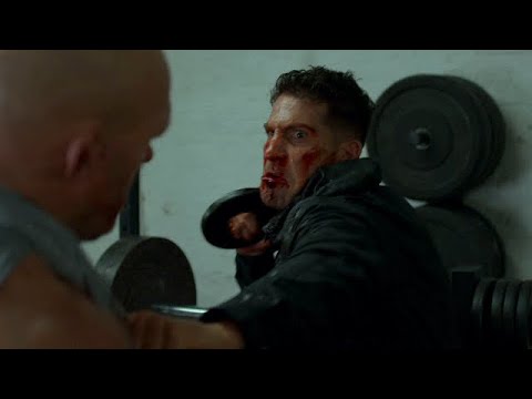 Punisher vs Russian Gym Fight Scene | The Punisher (2x5) [HD]