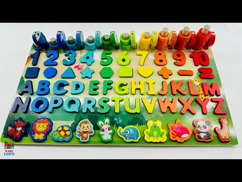 Numbers, Colors &amp; Shapes for Children with Toy Learning | Educational Games for Toddlers 