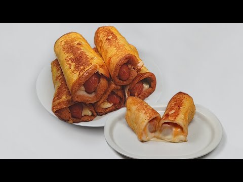 5-minute quick breakfast, hot dog toast | How to make Korean style toast