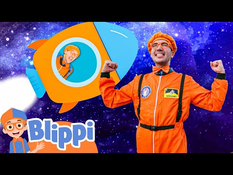 Blippi's Space Adventure: Out-of-This-World Fun | BLIPPI | Kids TV Shows | Cartoons For Kids