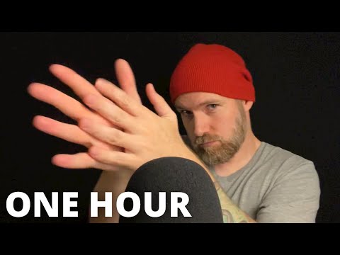 The Best ASMR Hand Sounds Compilation for Sleep / 1 Hour / NO TALKING