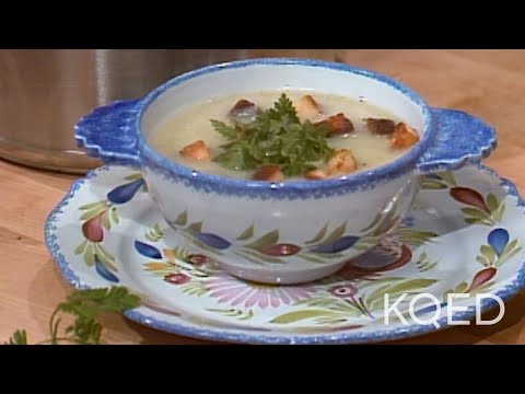 Garlic Soup | Jacques P&eacute;pin Today's Gourmet | KQED