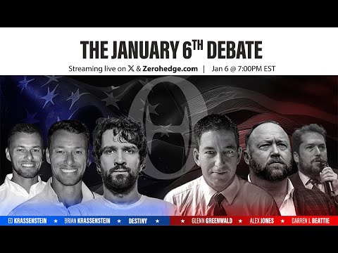 Destiny vs Alex Jones Jan 6th debate