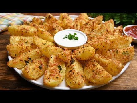 Potatoes are crispy and delicious when cooked in this easy way!
