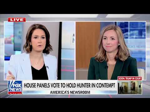 Jessica Anderson Talks Hunter Biden Latest on Fox News