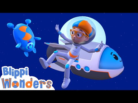 NEW! Blippi Learns How to be an Astronaut! | Blippi Wonders Educational Videos for Kids