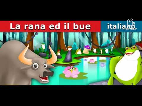 LA RANA E IL BUE - STORIE PER BAMBINI - CARTONI ANIMATI