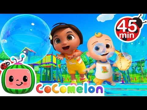 Bubble Race | Nina's ABCs  | CoComelon Songs for Kids &amp; Nursery Rhymes