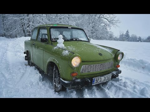 Trabant sraz Adventn&iacute; 2.12. 2023 vyj&iacute;žďka aneb ani zima mě neodradila a jel jsem poř&aacute;dn&yacute;m vozem