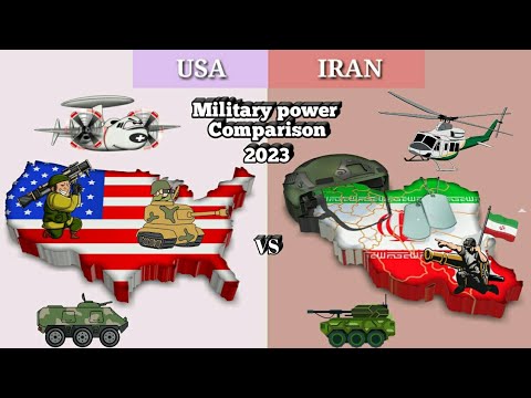 USA vs Iran Military power Comparison 2023 | Iran vs America military power Comparison 2023