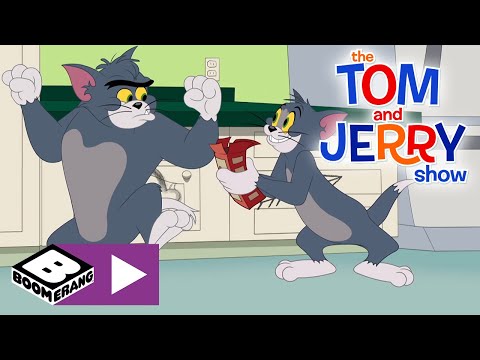 The Tom &amp; Jerry Show | Stone Age Tom | Boomerang UK 🇬🇧