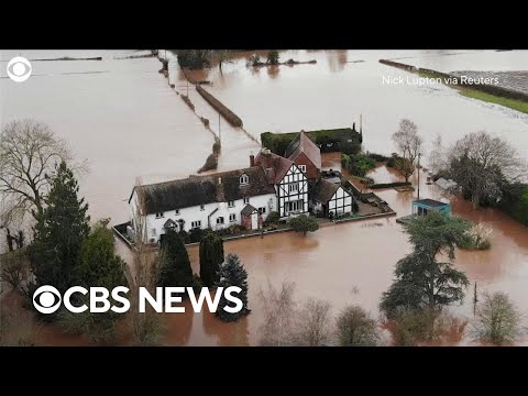 A couple's home in England kept flooding. So they built a wall to stop it.