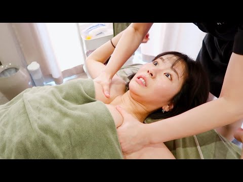 A chest massage that has a great effect but makes you faint in agony 😱