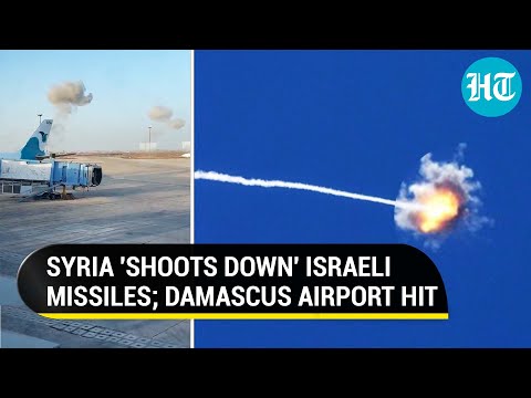 Syria 'Tears Down' Israeli Missiles; IDF Strikes Damascus Airport Amid Gaza Ceasefire | Watch