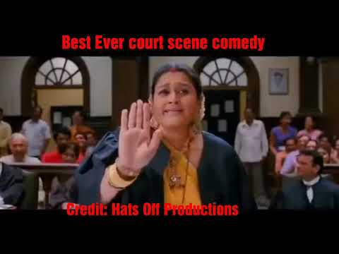 Best ever court scene ?! Khichdi movie comedy scene! court room comedy