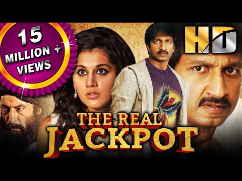 The Real Jackpot (HD) - Gopichand &amp; Taapsee Pannu Blockbuster Hindi Dubbed Movie| Shakti Kapoor, Ali