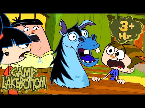 DON'T SAY A WORD!! 🤐👺 Creature Cartoon for Kids | Full Episodes | Camp Lakebottom