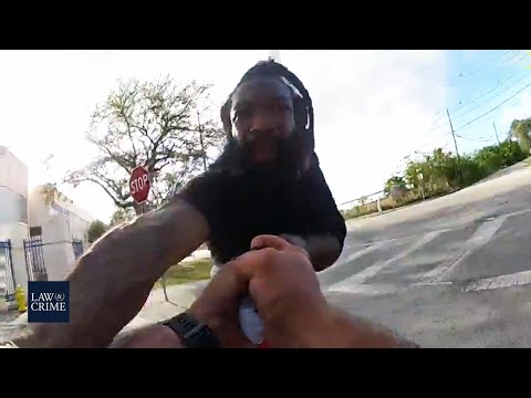 Bodycam Shows Miami Police Officer Shooting Armed Man During Traffic Stop