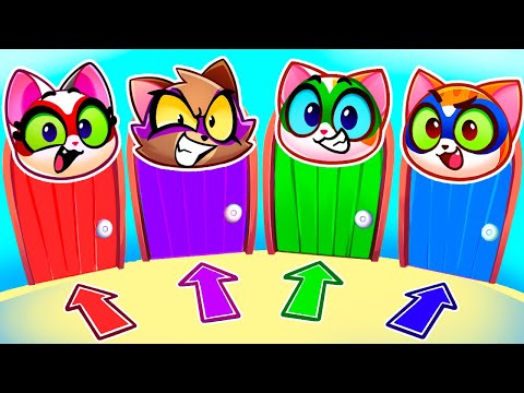 🙀Magic Doors Challenge😻 My Colour Was Stolen! Purr-Purr Stories